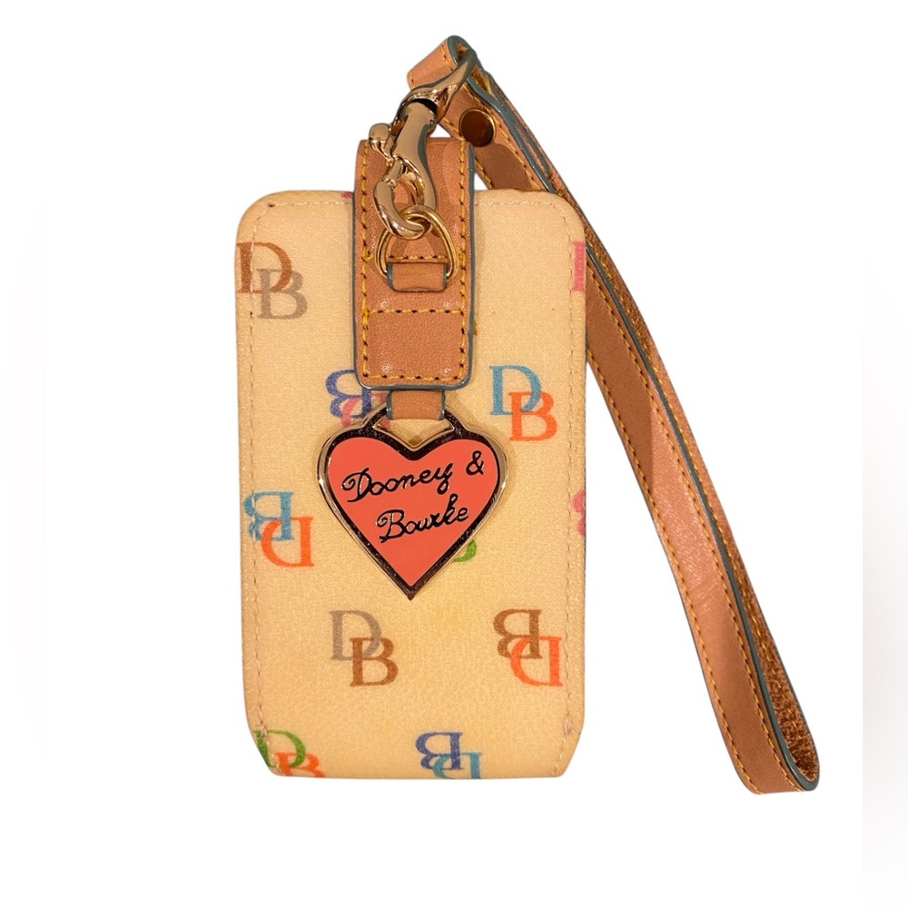Dooney & Bourke Y2K Vintage Logo Cell Phone Wristlet